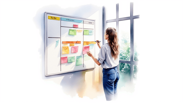 Blog post cover: Free Kanban Board for Freelancers and Agencies | Client Lounge