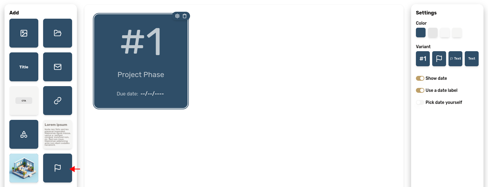 Phase block screenshot