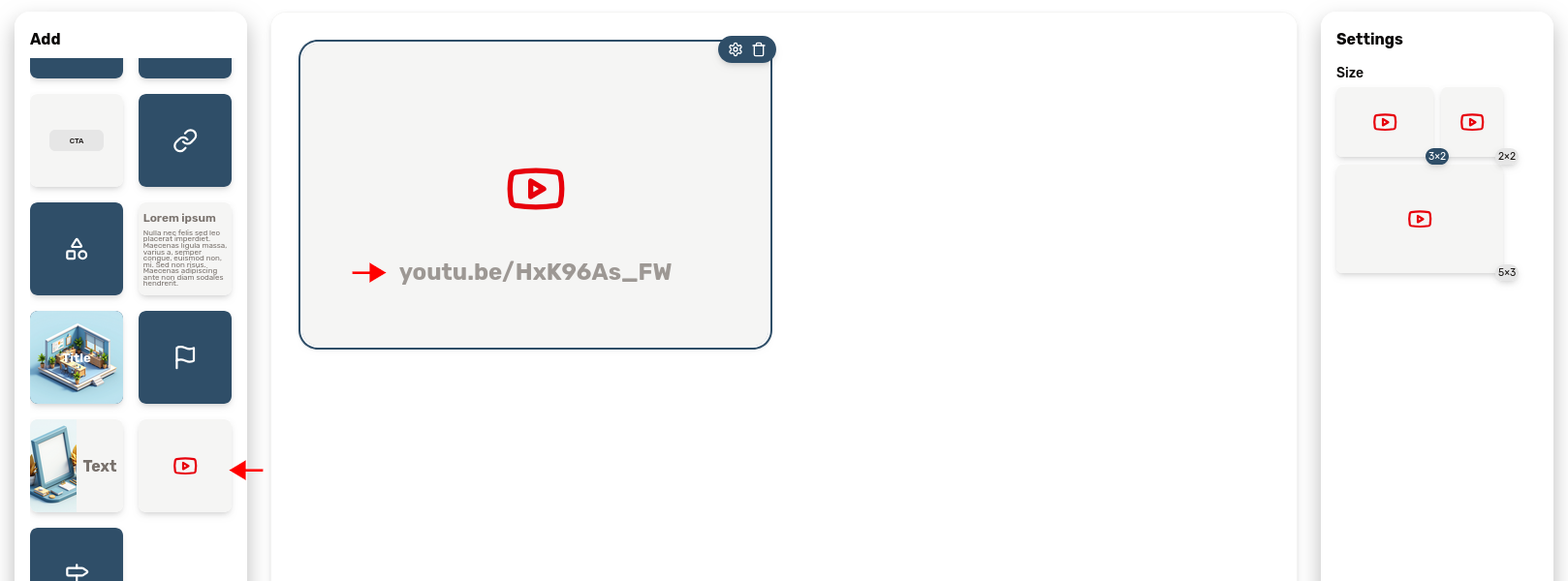 Video block screenshot